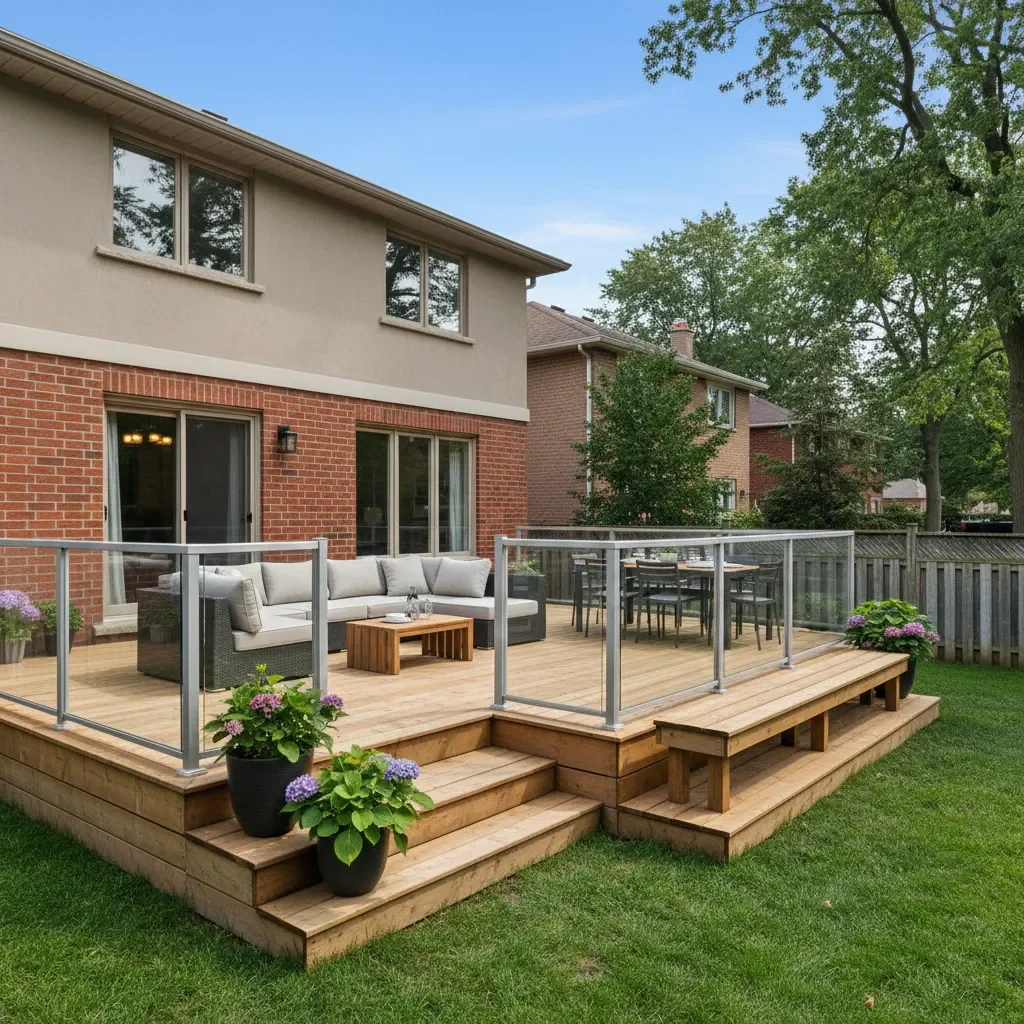 Professional Deck builder by Legacy Landscaping Etobicoke in Etobicoke